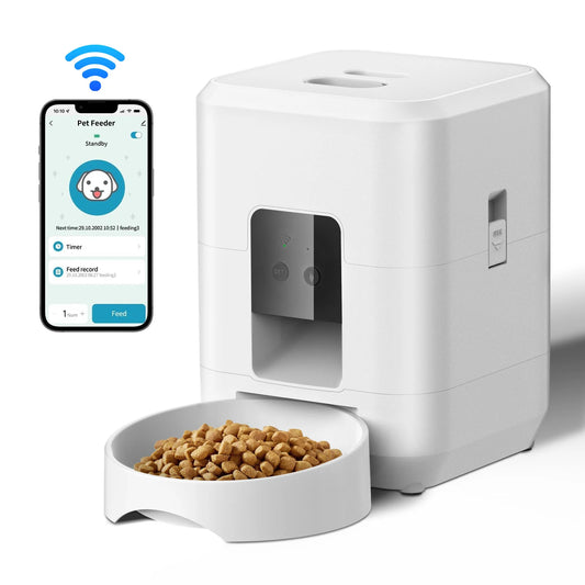 2025 WiFi Smart Pet Feeder – 2L Automatic